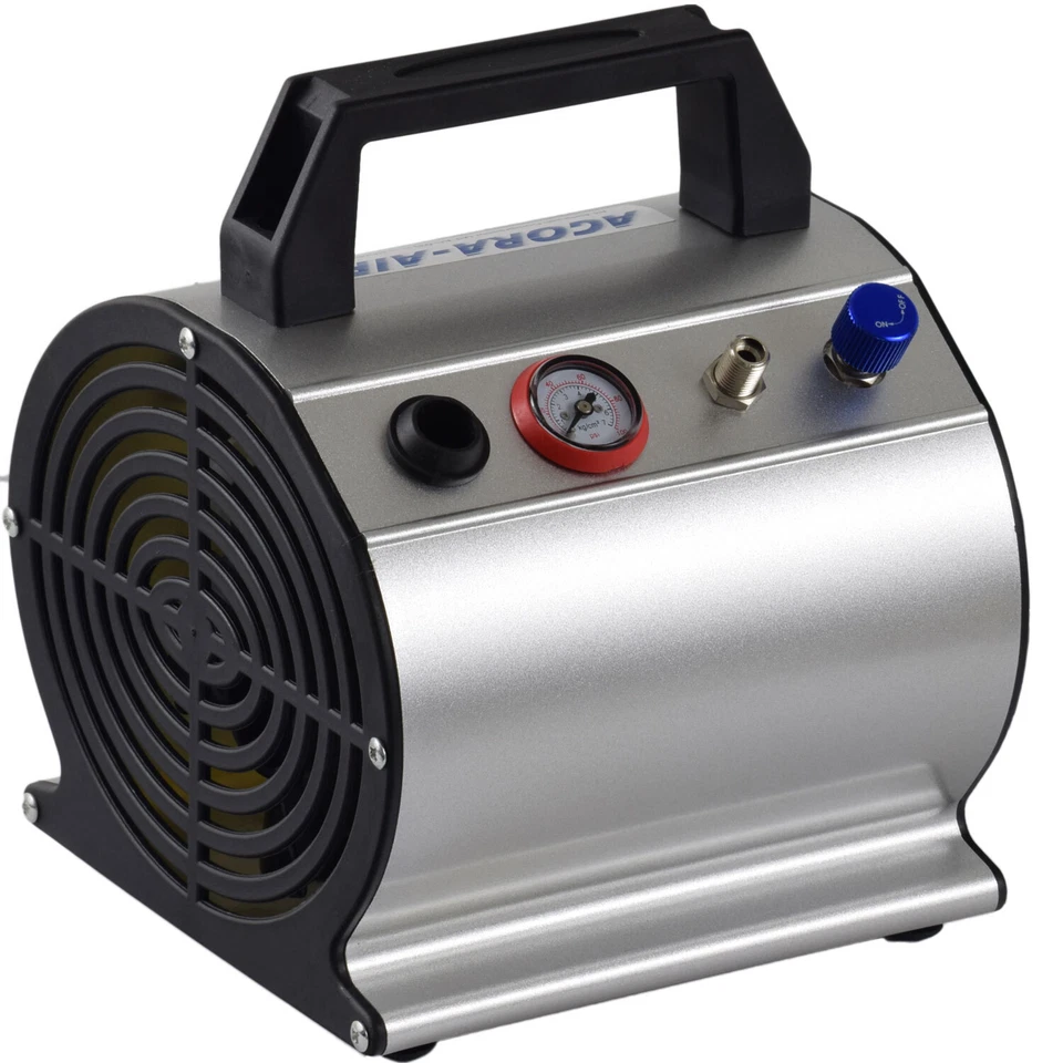 AGORA-TEC airbrushkompressor airbrush Mini Druckluft Luft kompressor Luftkompressor leise