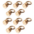 10Pcs Leather Bag Copper Chicago Screw Stud Rivet Nail Rivet Screwback