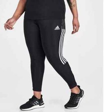 NWT Adidas Women  s Tiro 21 Soccer Pant Plus 1X AeroReady Black/White GN2173