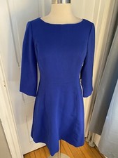 VINCE CAMUTO BLUE A-LINE DRESS-SIZE6-NWT$ 148.00-BEAUTIFUL COLOR & FIT-PERFECT!!