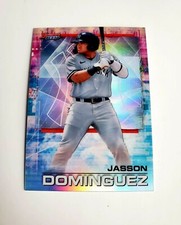 JASSON DOMINGUEZ 2021 Bowman's Best Rookie REFRACTOR SP Yankees RC #41