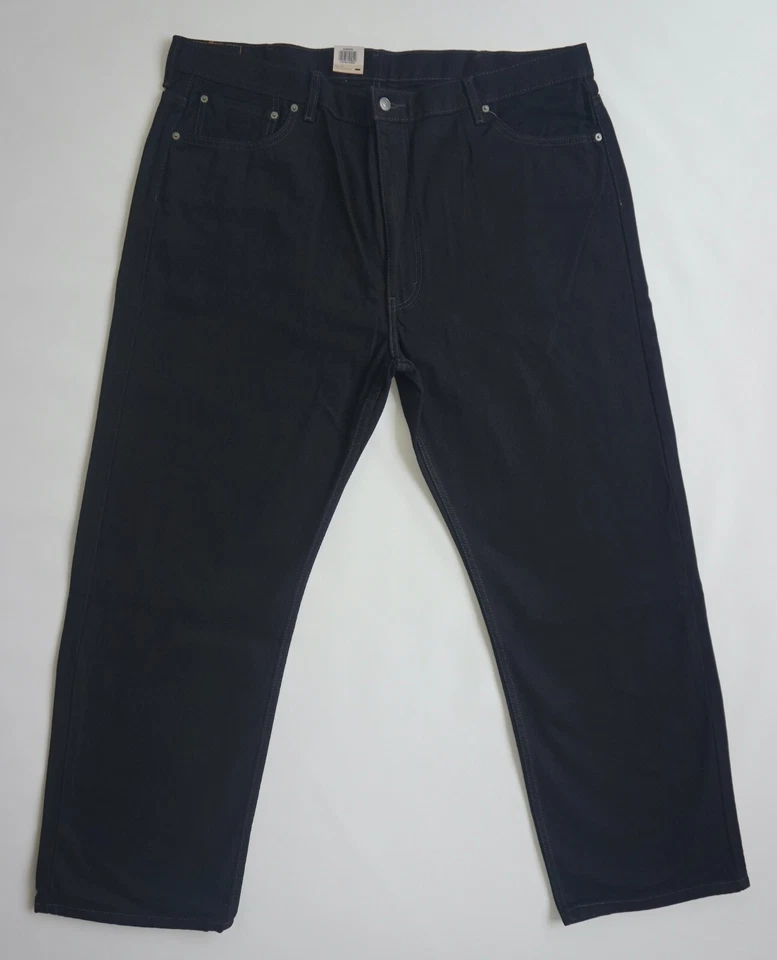 LEVI'S BIG & TALL BLACK 505 REGULAR Jeans Men's, Authentic BRAND NEW (045050260) - image 3 of 4