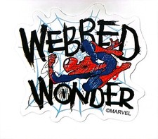 Marvel Comics Avengers SPIDER-MAN PETER PARKER Anime Water Resistant Sticker