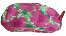 Estee Lauder Floral Cosmetic Makeup Bag by Lilly Pulitzer Design #01