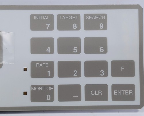 Sansei Showa 00015843 Keypad Membrane for CEM-1000 Crystal Etching Monitor - Picture 5 of 7