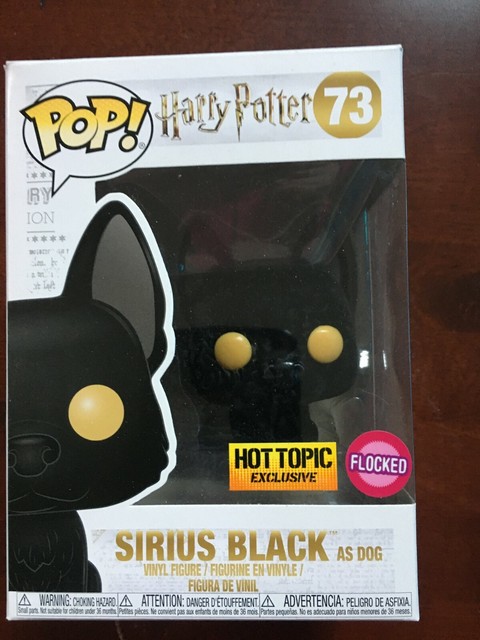 Sirius Black as DOG FLOCKED HOT TOPIC EXCLUSIVE harry potter funko pop | eBay