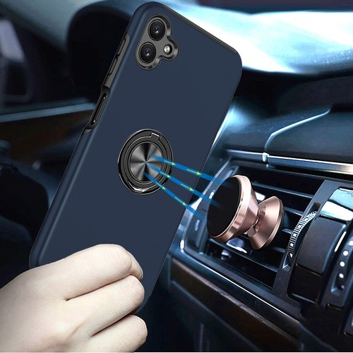 Funda híbrida para teléfono Samsung Galaxy A06 CHIEF RingStand + vidrio templado - Imagen 12 de 19