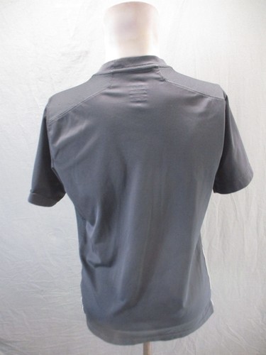 NIKE DRI-FIT Size XL Girls Gray Crew Neck Short Sleeve Slim Athletic T-Shirt 634 - Picture 4 of 9
