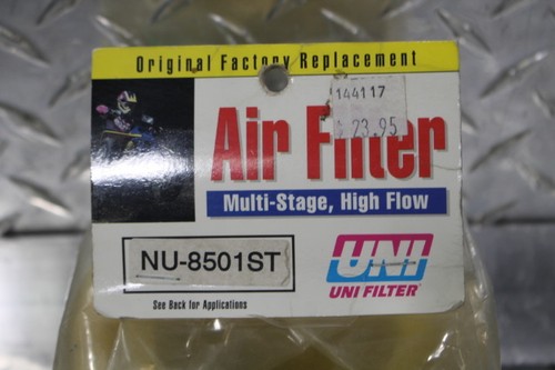 1987-1999 POLARIS 2 STROKE UNI AIR FILTER MULTI-STAGE HIGH FLOW FLITER NU-8501ST - Picture 2 of 12