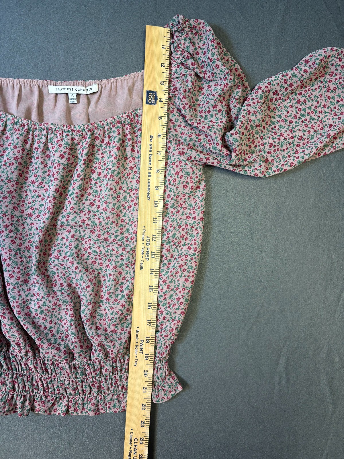 Collective Concepts Size Small Polyester Floral B… - image 8