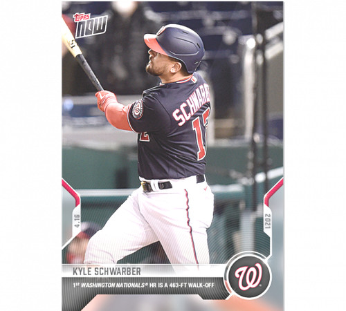 2021 Topps Now 85 Kyle Schwarber