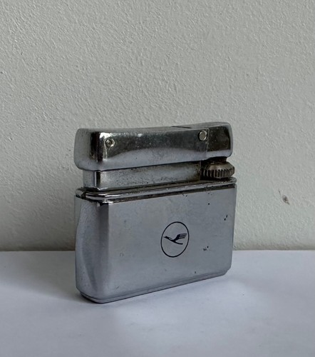 ancien briquet à essence Rowenta compagnie aérienne Luftansa vintage lighter - Picture 8 of 10