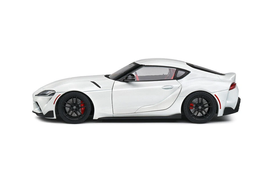 SOLIDO 1:18 DIE CAST AUTO TOYOTA GR SUPRA 2023 BIANCO PERLATO  ART S1809002 - Immagine 3 di 4