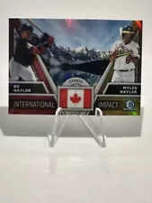 2024 Bowman Chrome International Impact #II-18 Bo Myles Naylor Canada BROTHERS