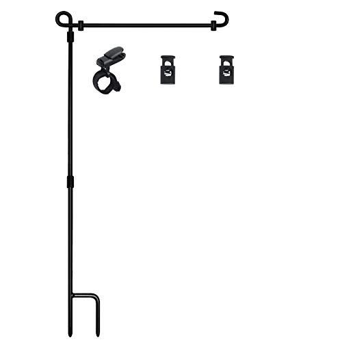 Garden Flag Stand, Metal Powder-Coated, Weather-Proof Paint, flag not included - Picture 9 of 12