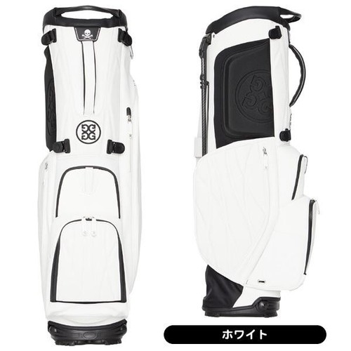 G/FORE Transporter Tour Stand Carry Bag Vessel Collab 9 x 46" 4-way Unisex White - Picture 2 of 7