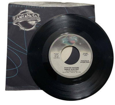 45 RPM Pointer Sisters I'm So Excited/Dance Electric YB-13857 Planet