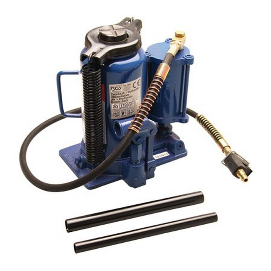 martinetto idraulico/cric pneumatico 20 t - codice bgs2883 BGS officina