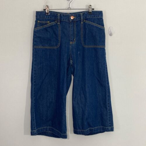 Vintage Bill Blass Womens Jeans Culottes Size 6 B… - image 1