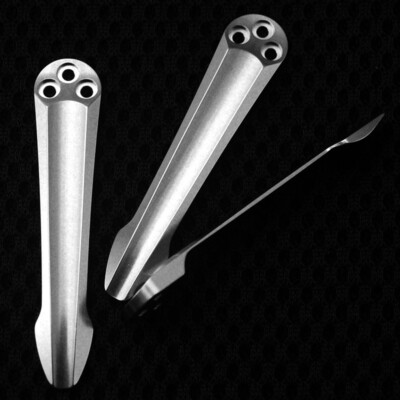 3D Milled Titanium Clip for Spyderco Para 2 3 Smock Huntin