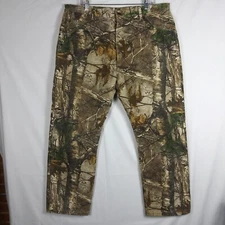 Wrangler Pro Gear Insolated Lined Hunting Pants Real Tree Camouflaged Mens 40x30