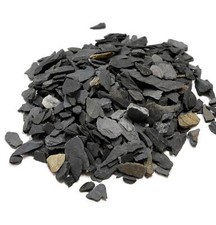 Natural Slate Stone - 1/4 to 1/2 inch Slate Gravel for Aquascaping Aquariums ...
