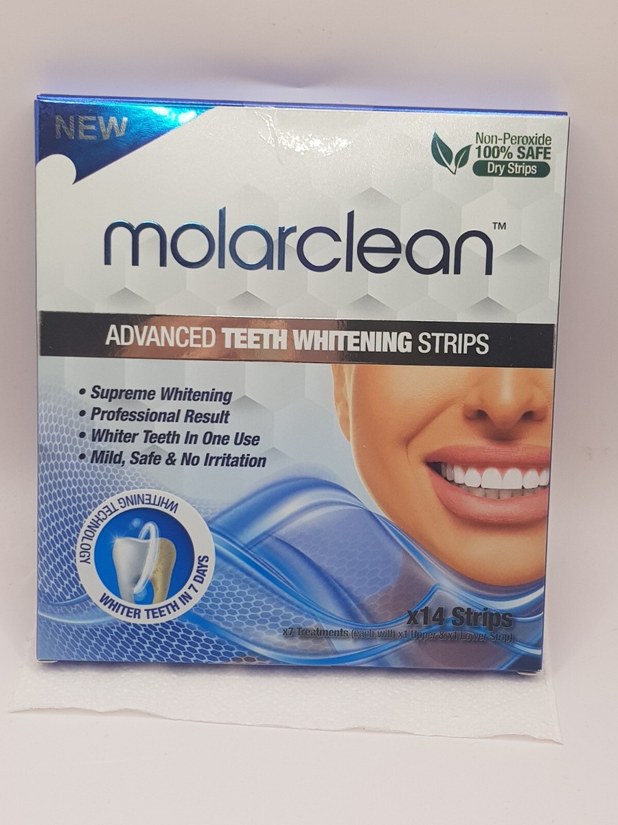Molarclean Advanced Teeth Whitening Strips Molarclean Advanced Teeth Whitening Strips