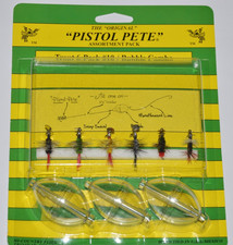 Pistol Pete fly assortment pack  trout 6-pack #10 bubble combo