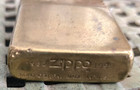 Vintage Zippo Lighter Solid Brass Says TEX — photo 2