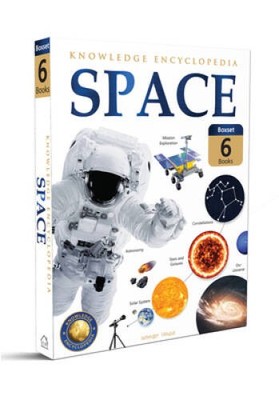 Space - Collection of 6 Books: Knowledge Encyclopedia For Children - GOOD