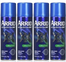 XX Ultra Clear Anti-Perspirant Deodorant Spray, Ultra Fresh 6 oz (Pack of 4)