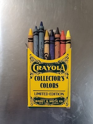 Vintage 1991 Binney & Smith Crayola No 8 Limited Edition Collector s Colors Kids