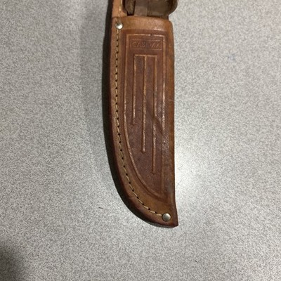Vintage Case XX SAB 365 Fixed Blade Hunting Knife w/ Original