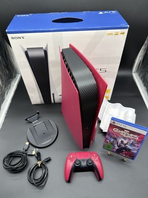 Sony PS5 Disc Edition 825GB OVP Cosmic Red Controller + Guardians of the Galaxy