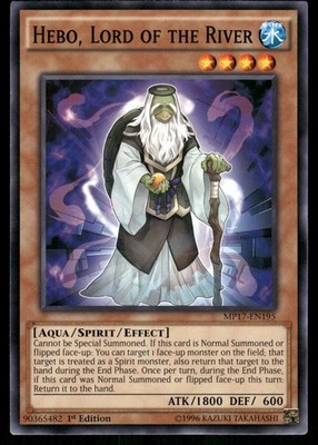 Yugioh Hebo, Lord of the River MP17-EN195 Common 1st Edition NM