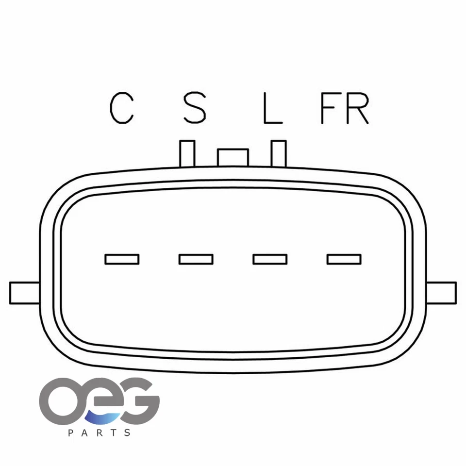 New Voltage Regulator For Mitsubishi Lancer L4 2.4L 04-06 3410707F - Image 2 of 4