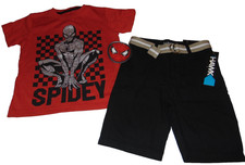 NWT Boys SPIDER-MAN TONY HAWK Outfit Size 6 Super Cute: