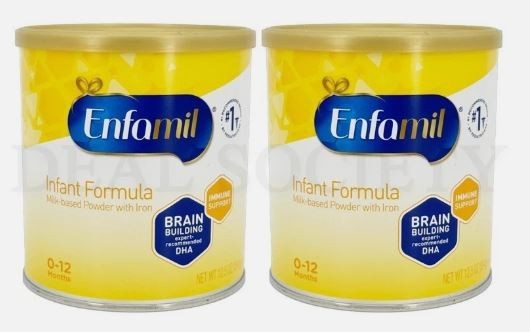 Enfamil 粉ミルク Enfamil Infant Formula Milk-Based Powder With Iron - 12.5