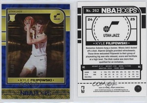 2024-25 Panini NBA Hoops Rookies Blue Scope /99 Kyle Filipowski #262 Rookie RC