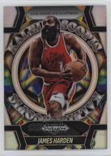 2024-25 Panini Prizm Black Kaleidoscopic Silver Prizm James Harden #14 s3g