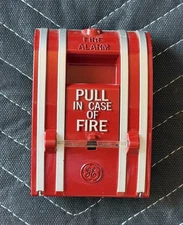 GE Edwards Signaling 270A-SPO Conventional Fire Alarm Pull Station USED