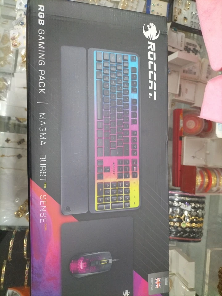 ROCCAT RGB GAMING PACK, KEYBOARD, MOUSE AND MATT , ROC-16-004 - Image 2 of 4