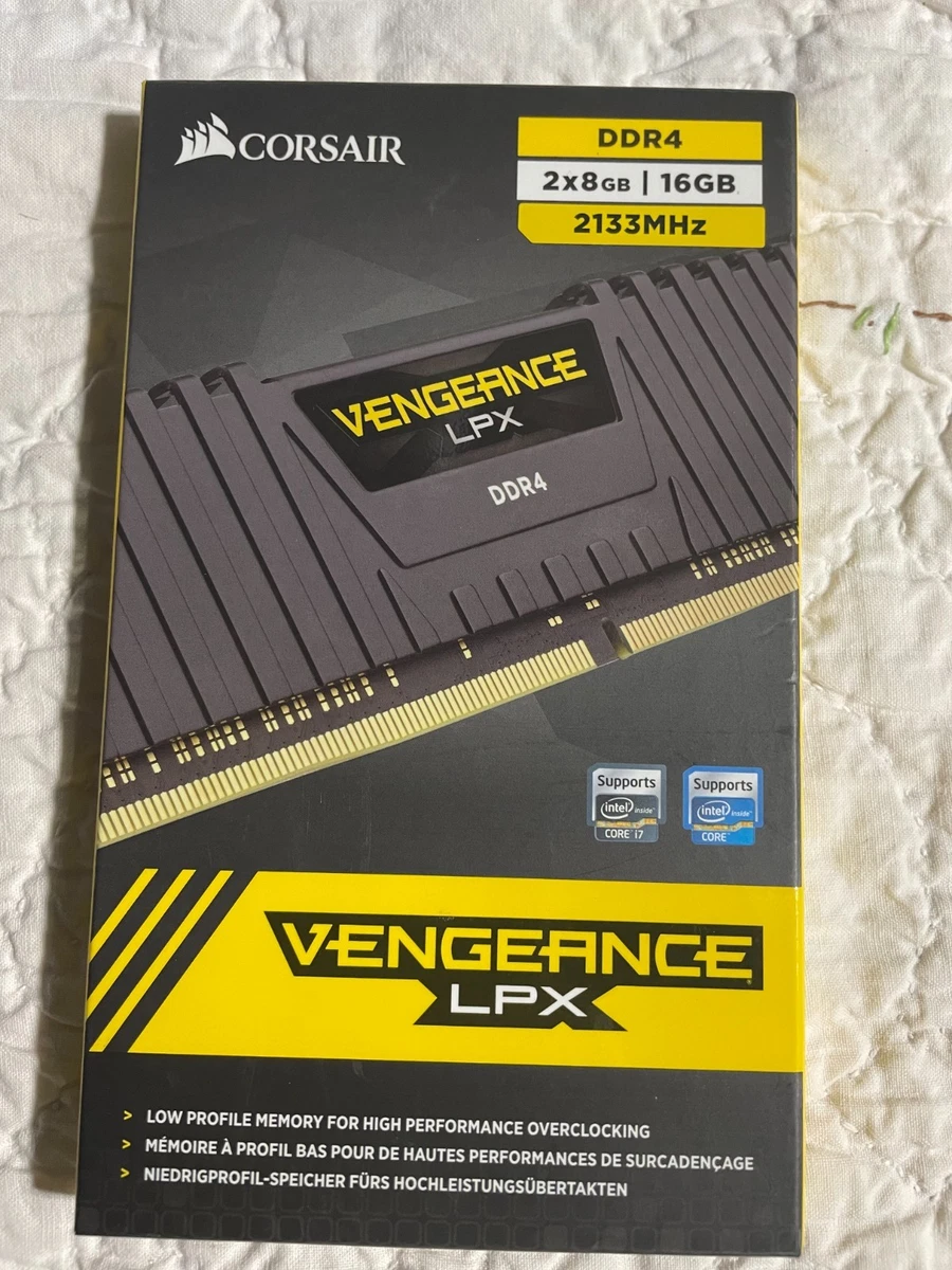 Corsair DDR4 2133（PC4-17000） 8GB×2 16GB Corsair PC4-17000 (DDR4-2133) Bus Speed Computer RAM 16 GB