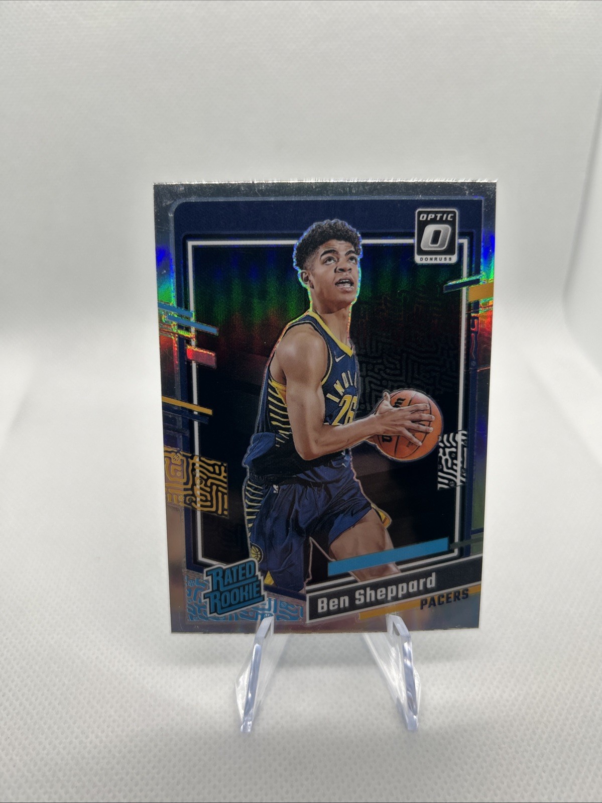 2023-24 Panini Donruss Optic - Rated Rookie Ben Sheppard #221 Holo Prizm (RC)