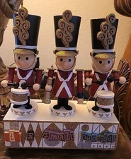 Disney Parks Holiday Collectable Its A Small World NutCracker Mechanical Musical