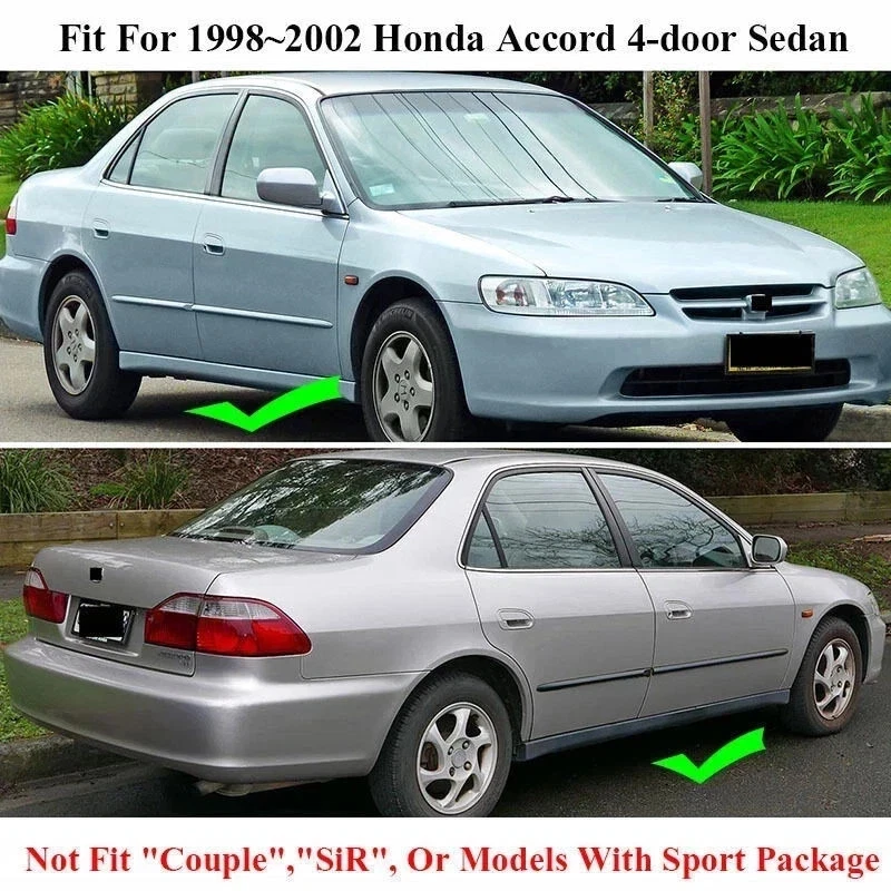 Juego completo genuino guardabarros guardabarros guardabarros para Honda Accord 1998-2002 sedán Foto 4 de 4