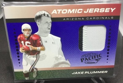 2024 Panini Encore Atomic 2 color Patch Blue Jake Plummer 29/35