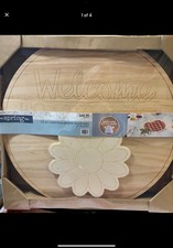 Hobby Lobby 12pc Interchangeable Wood Sign Welcome To Our Home DIY Paintable