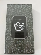 Archer & Olive TN Fox In Winter Woods Dot Grid Notebook - Vegan Leather Sealed