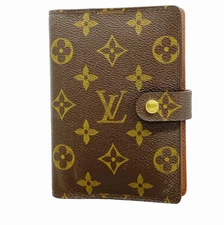 Louis Vuitton Monogram Agenda PM R20005 Day Planner Cover Brown LV jp